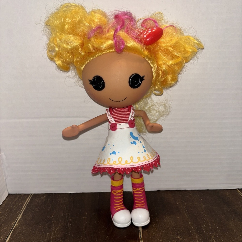 Lalaloopsy Spot Splatter Splash Doll Brushable Hair MGA 2016 11" Netflix